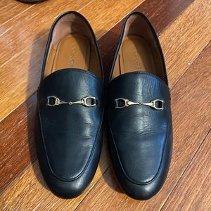 Coach leather loafer